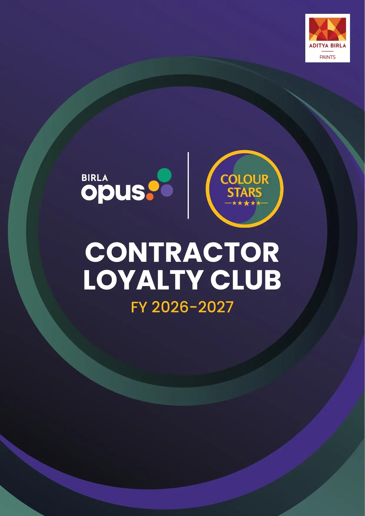 Colour Stars loyalty brochure cover
